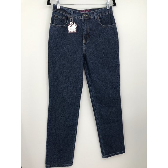 Gloria  Vanderbilt Stretch Classic Fit Straight Leg Jean Size 6 NEW - Picture 2 of 6